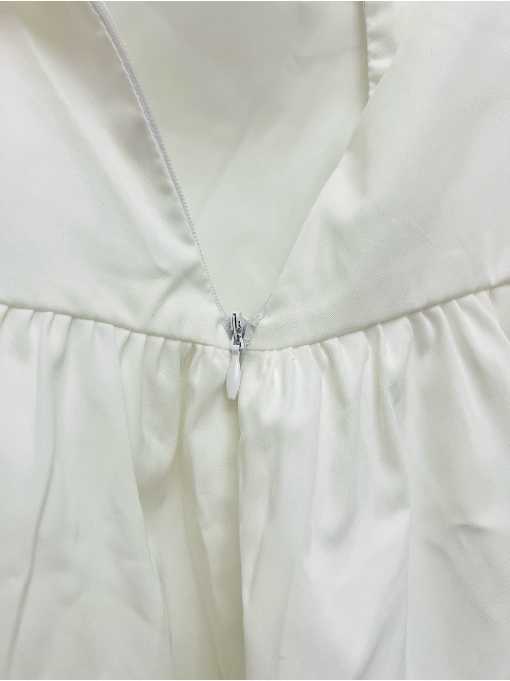 Altar'd State White Mini Dress with Square Neck - Picture 3 of 9